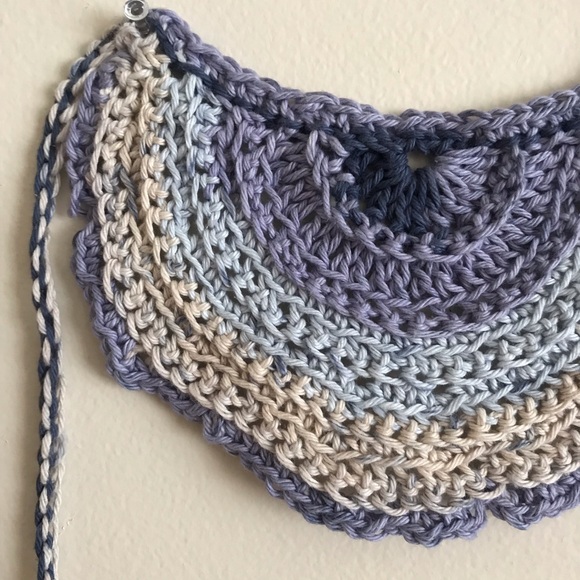 Crochet Bib Handmade - Picture 4 of 4